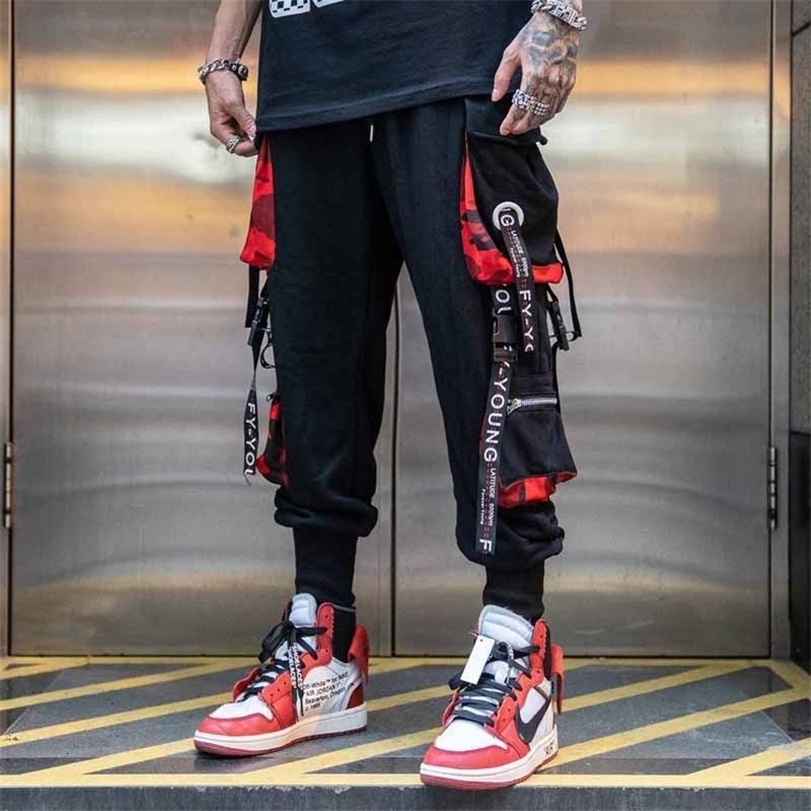 

Mens Pants High Street Jogger Hip Hop Haren Harajuku Multiple Pockets Womens Cargo Tactics Casual Techwea 221113, Yd8020