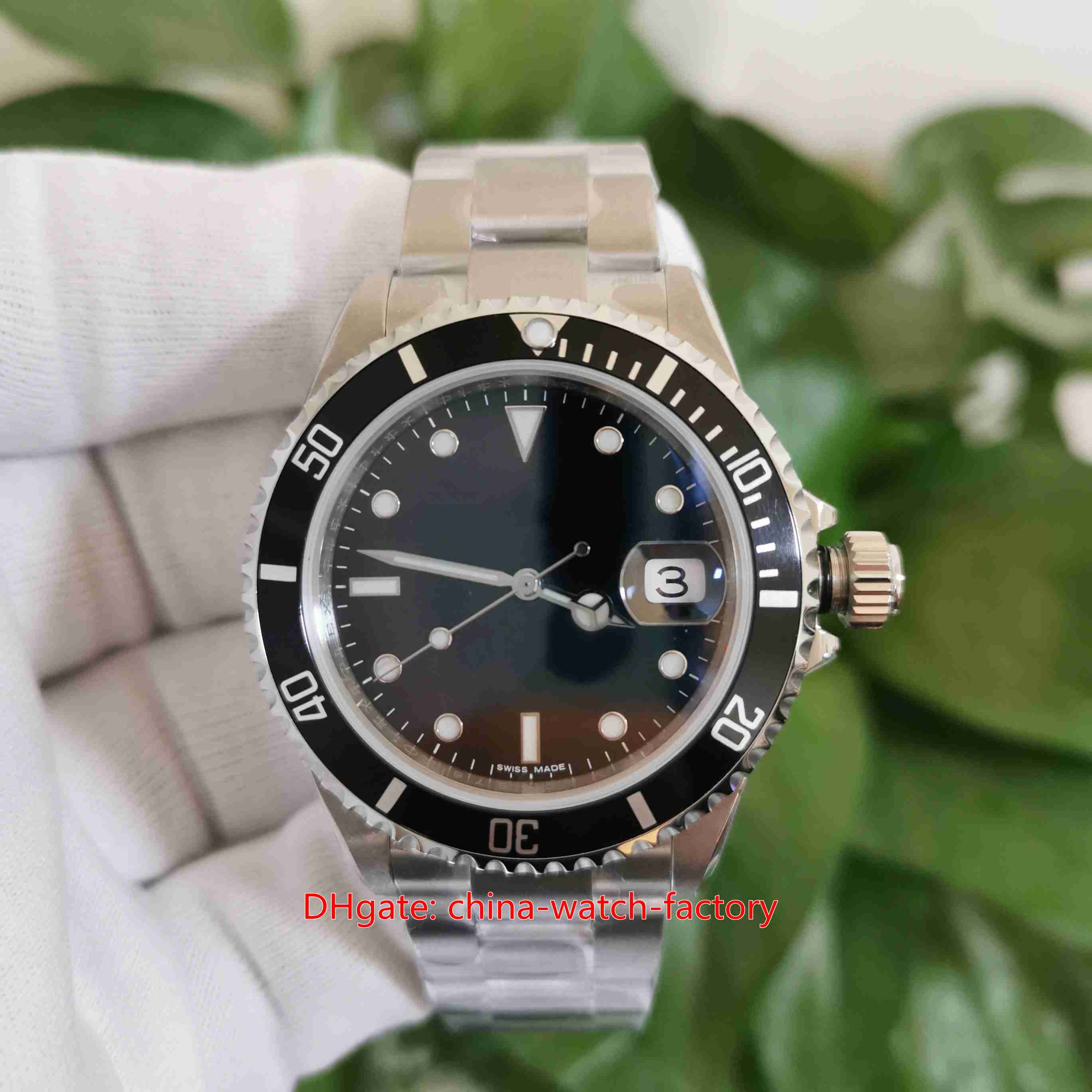 

BP Maker Mens Watch Antique Watches Vintage 40mm 16610 16610LN 50th Anniversary Black Bezel CAL.2813 2836 3135 Movement Mechanical Automatic Men's Wristwatches, Travel bag