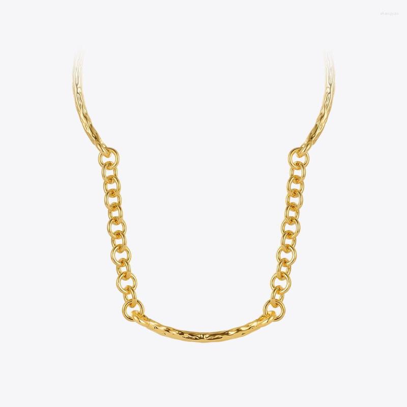

Chains ENFASHION Tree Trunk Chain Necklace For Women 2022 Gold Color Necklaces Choker Fashion Jewelry Gift Collares Para Mujer P213252