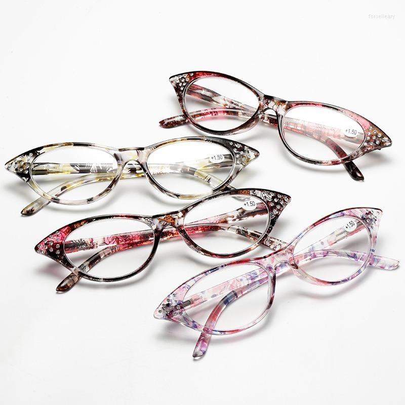 

Sunglasses 1PC Presbyopic Glasses Diamond Embellished PC Explosion-proof Spring Leg Reading Unisex 1.0 1.5 2.0 2.5 3.0 3.5