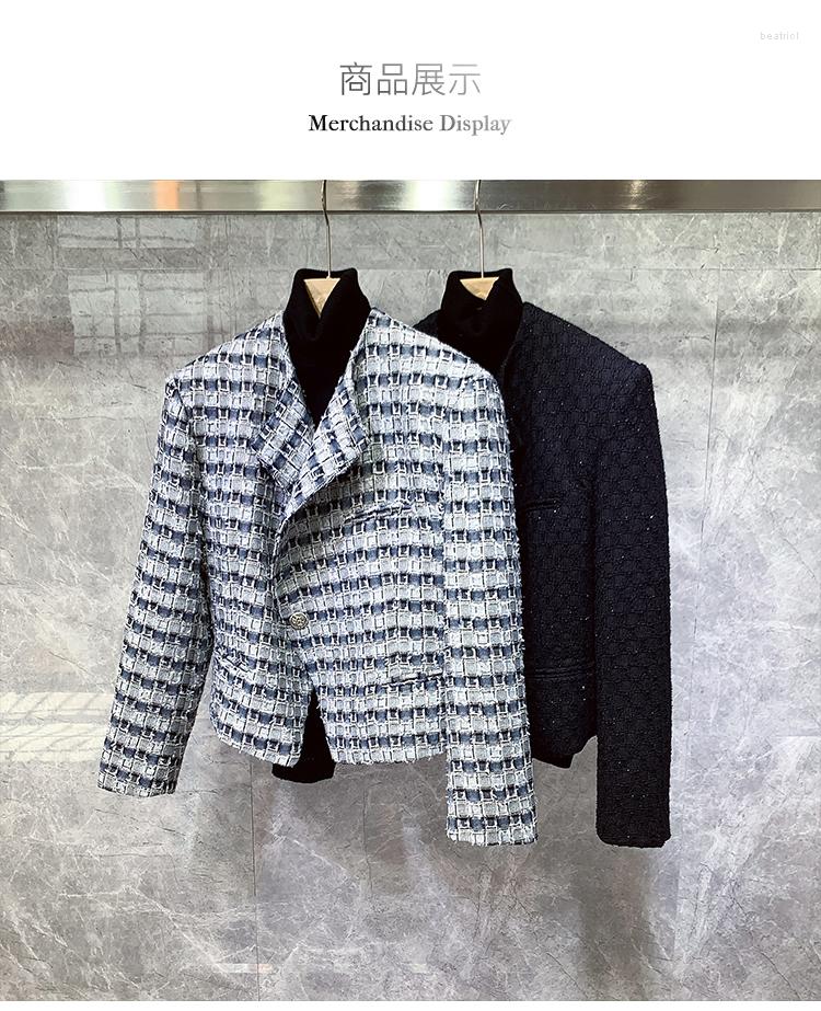 

Men's Jackets Vb1195 Fashion Men's Coats & 2022 Runway Luxury European Design Party Style Clothing, Black