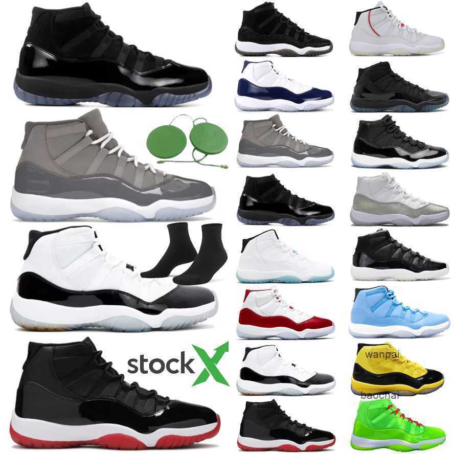 

2023 jumpman 11 Cool Grey 11s Basketball Shoes High Low Citrus University Legend Blue white Bred INFRARED Concord 45 space jam Gamma women, Color # 22