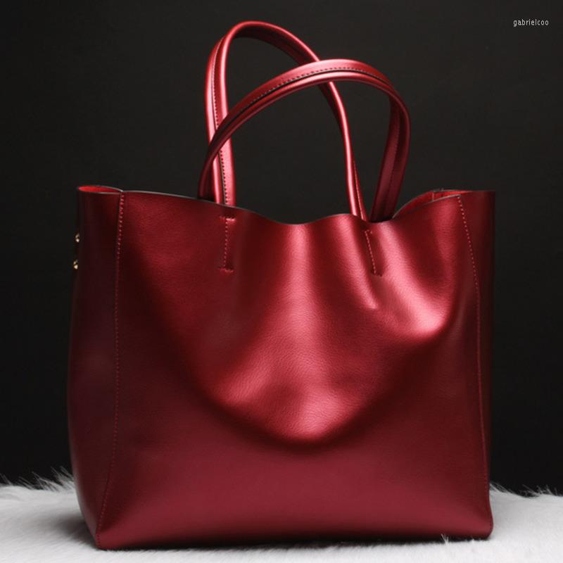 

Evening Bags Fashion Luxury Handbags Women Designer Genuine Leather Womens Shoulder Bag Big High Quality Ladies Bolsa Feminina, Elegantsilver