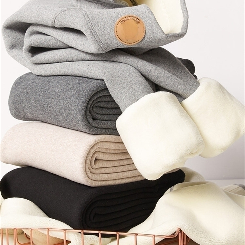 

Womens Leggings Winter Slim Velvet Thermal Pants Grey Thick Leggins Skinny Keep Warm for Women with Fleece Polar Legging 221113, Jz1001 black