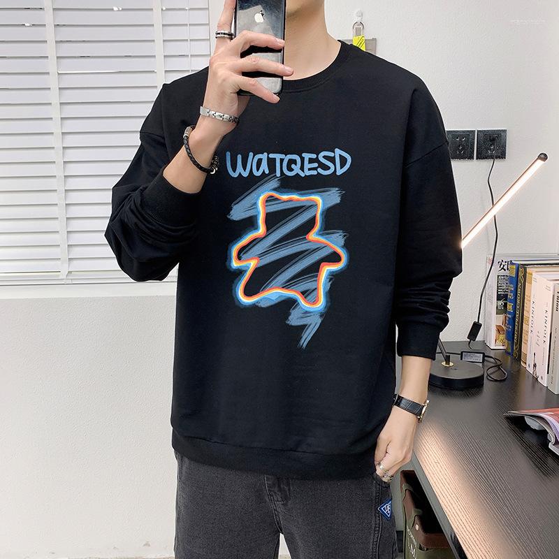 

Men's Sweaters Sweater Autumn Men's Sports Round Neck Casual Trend Pullover Top Man Mens Clothes Clothing Winter