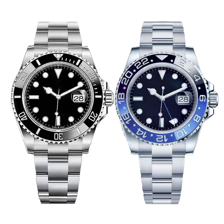 

Men watch Automatic watches Black Mechanical fashion 8215 movement watchs Classic style Stainless Steel 41MM Waterproof Luminous sapphire ceramic wristwatches, S3