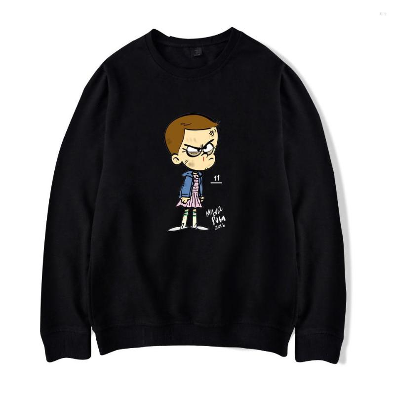 

Men's Hoodies All-match Stranger Things Sweatshirt Men Women Clothes Spring Winter Hip Hop Coat Capless, Black