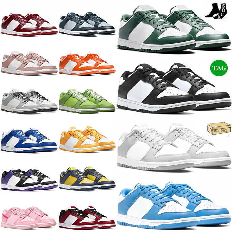 

Og Shoe Men Sneakers White Black Panda Grey Fog Unc Gai Varsity Green Laser Orange Syracuse Mummy Coast Candy Mens Dunks Flat Trainers, #5 36-47