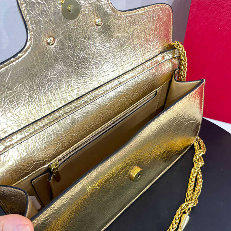 

Evening Bags Star Diamond Crossbody Loco Chain Shoulder Women Handbag Purse Genuine Leather Fashion Letter Hasp Hardware Plain Thread, #3