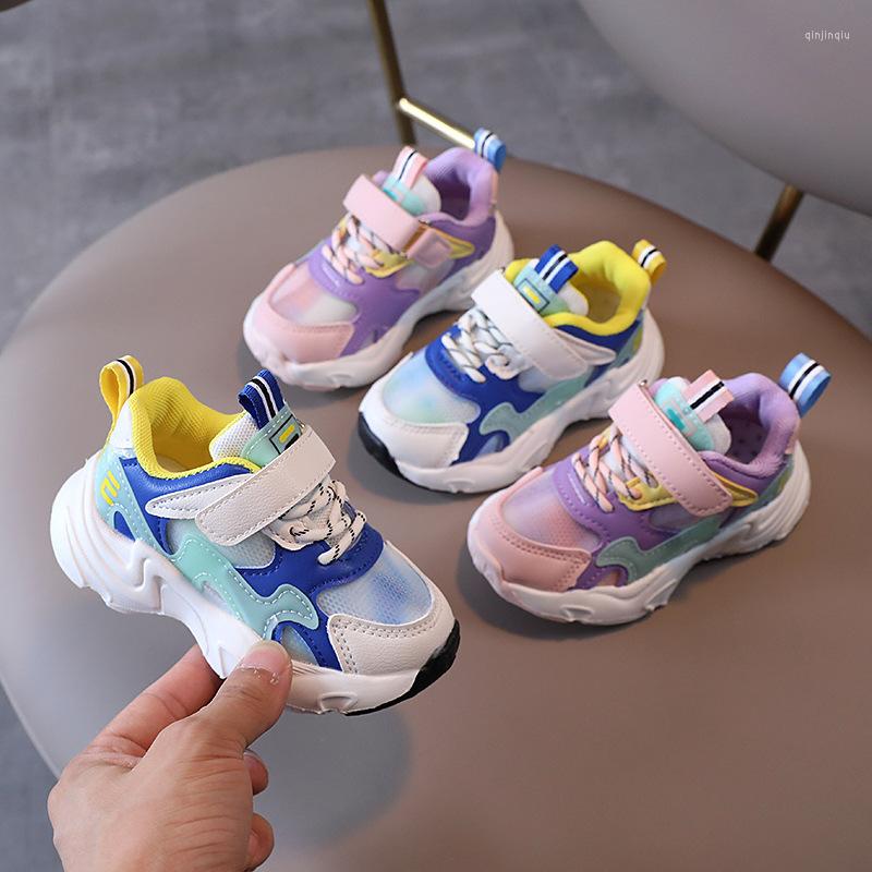 

Athletic Shoes Children's Casual Comfortable Outdoor Pink Infants Shoe Kids Sneakers Boys' Sports Running 2022 Autumn Footwear, Blue