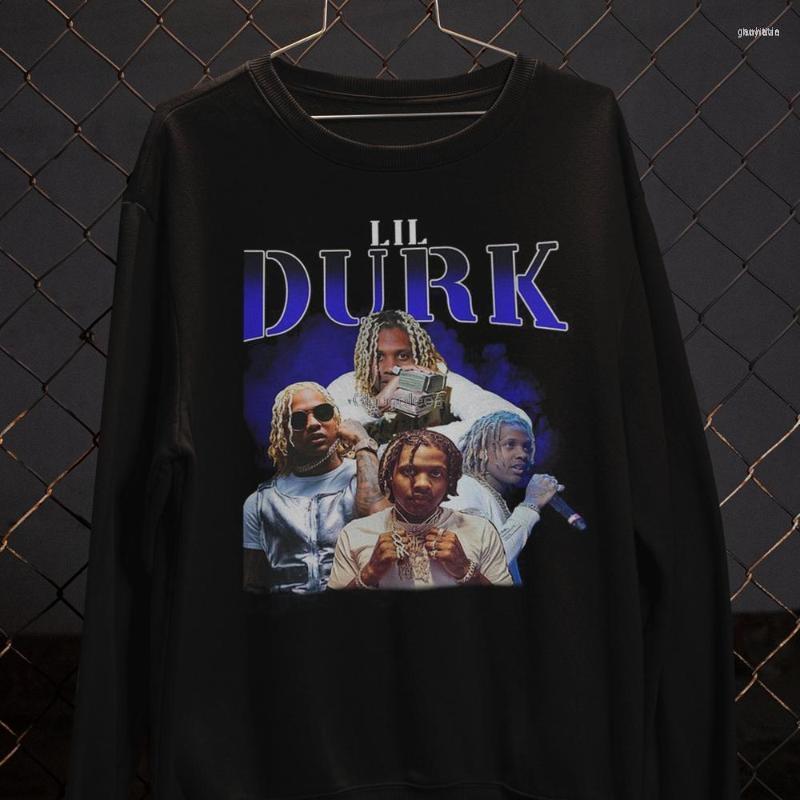 

Men' T Shirts Men' T-Shirts Lil Durk 90' Vintage Rap Tee Classic Shirt Music Lovers Trendy Retro 90 Hip Hop ShirtMen, Men-darkpurple