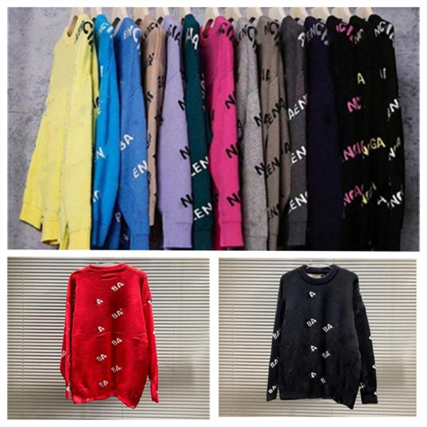 

Loose hoodie Cotton designer sweater sweatshirts Letter Printing Long Sleeve Fashion Streetwear O neck Pullover Casual Brands Designer Couple sweatshirt Jumper