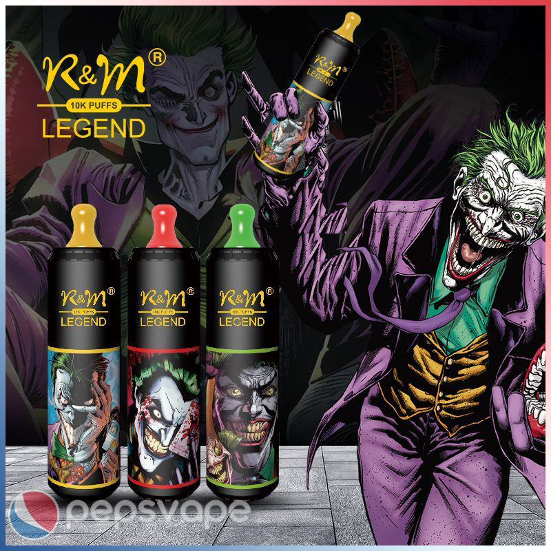 

Premium quality e Cigarettes Bars R&M legend 10k Disposable pods device Mesh Coil VS ELF BC5000 box RandM tornado 10000puffs