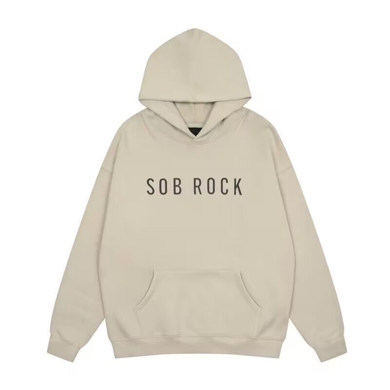 

2022 Essential Rock Souvenir LS Hoodies Fashion Streetwear Loose Pullover Sweatshirts Hip hop Hoodies, Black