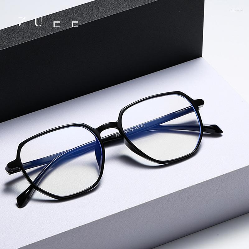 

Sunglasses ZUEE 1.0 1.5 To 4.0 Clear Finished Presbyopia Glasses Men Ladies Blue Light Blocking Black Prescription Reading