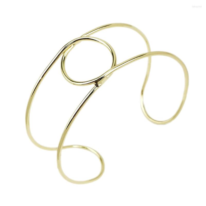 

Choker Unique Circular Alloy Gold Color Necklaces For Women Big Metal Torques Collar Chocker Fashion Statement Jewelry