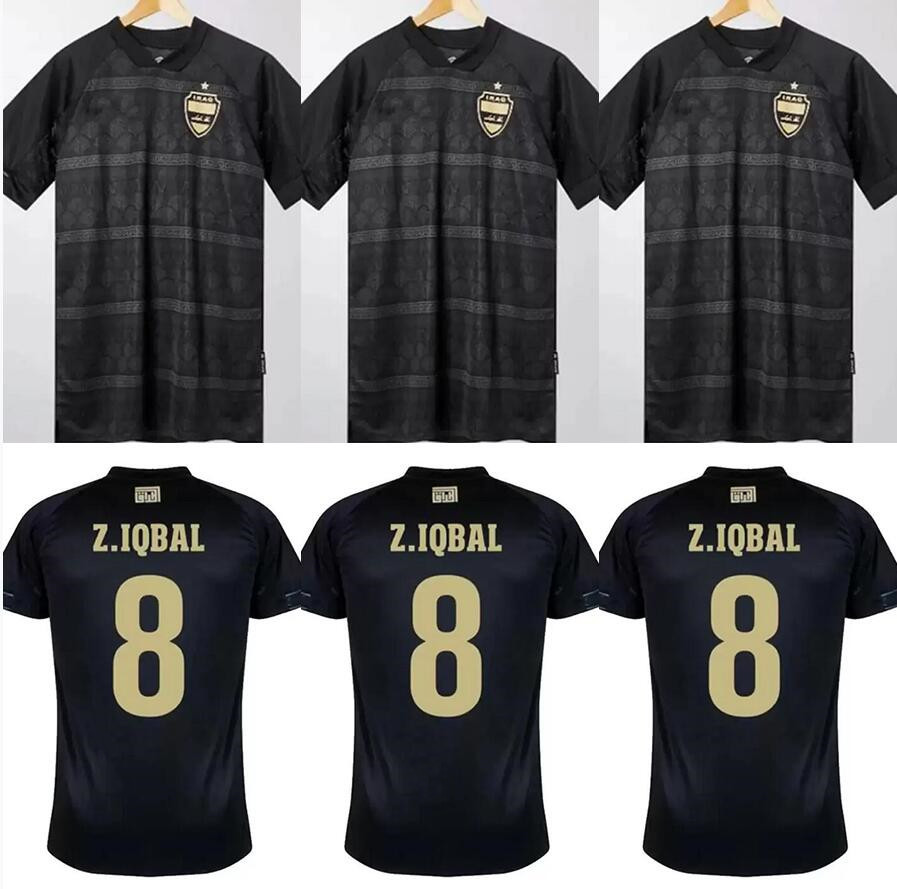 

Customized 21-22 Iraq 3rd Soccer jerseys Custom men wear 2021 yakuda local online store training sports popular men, Black