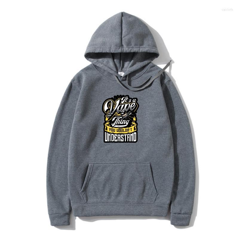 

Men's Hoodies Vape Sweatshir Its A Thing Funny Vaping Outerwear, Orange