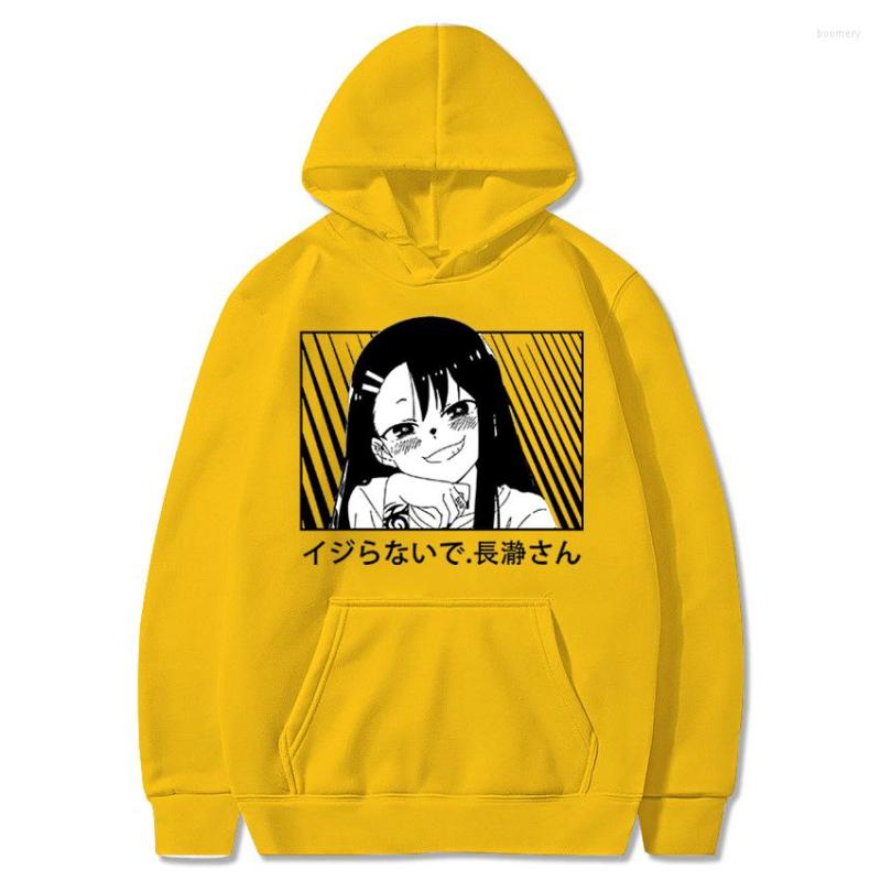 

Men's Hoodies Don't Toy With Me Miss Nagatoro Anime Hoodie Funny Manga Harajuku Sweatshirt Long Sleeve Pullover Fashion Streetwear Top, Beige