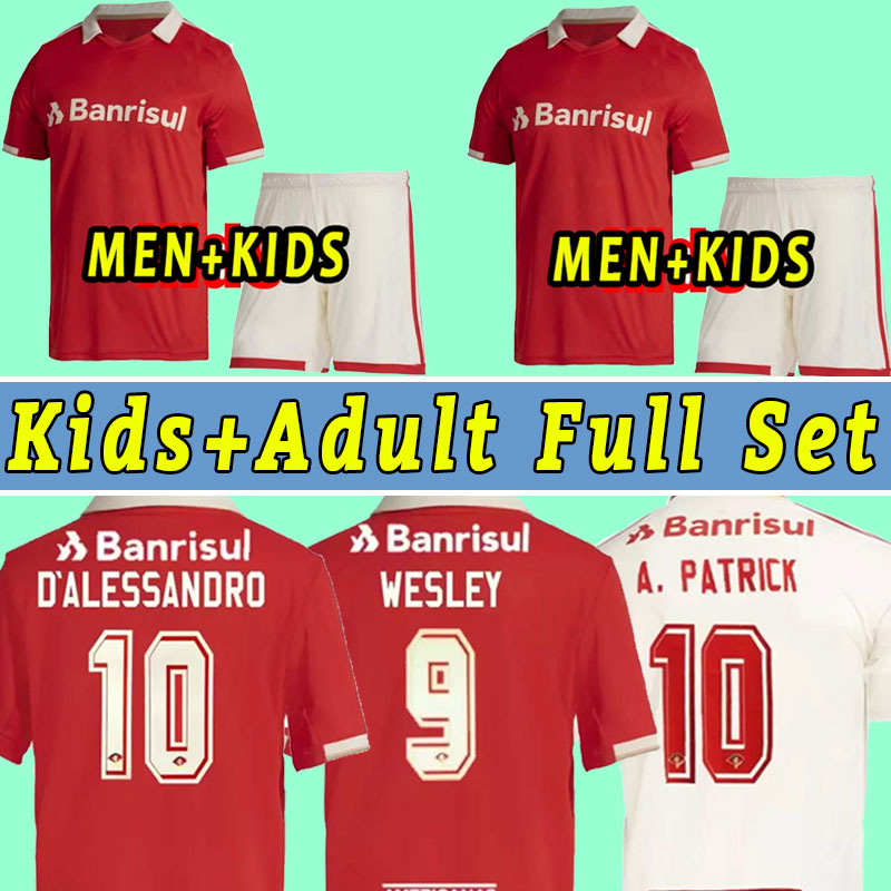 

2022 2023 SC Internacional Soccer Jerseys Brazils sport Camisa GUERRERO T.GALHARDO Brasil masculino feminino Men Kids Boy Child Full Kits, Home