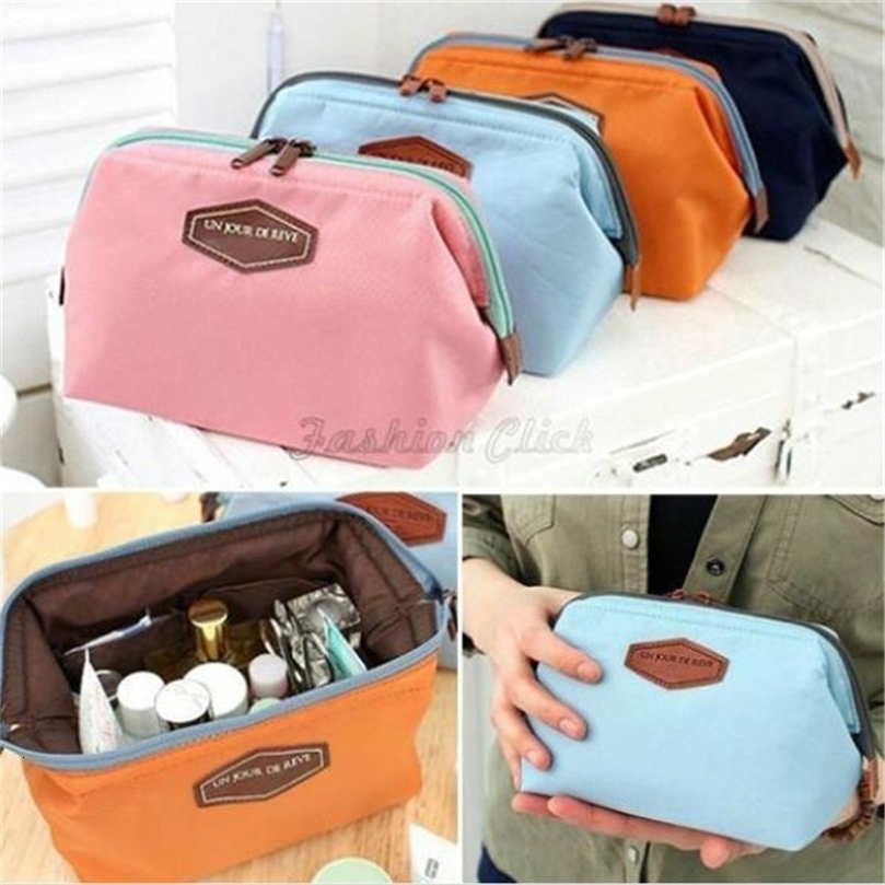 

Cosmetic Bags Cases Beauty Cute Women Lady Travel Makeup Bag Pouch Clutch Handbag Casual Purse 221114, Pink