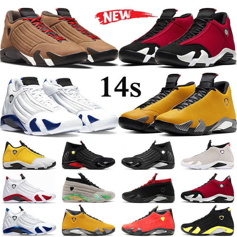 

14s men Basketball Shoes Ginger Hyper Royal Candy Cane Desert Sand Fortune Thunder Winterized 14 retro men air 1 JORDON jordens, # 14