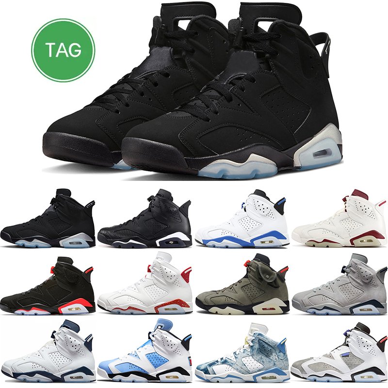 

Men 6 Basketball Shoes 6s Jumpman Midnight Navy Bordeaux Millennial Pink Floral Gold Hoops Black Cat Chameleon Mens Women Black Infrared Trainers Sports Sneakers, Black metallic silver