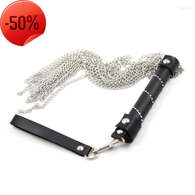 

Men's G Strings Adult Products Whip Metal Chain Flirting, Blue