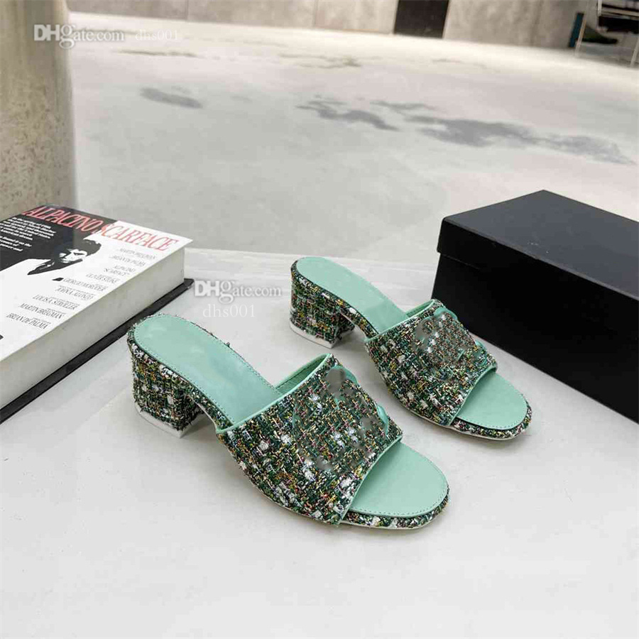 

High Quality Designer Sandals For Women Gladiator Leather Channel Classic Heel Slippers luxury Woman CCity sdgsdf