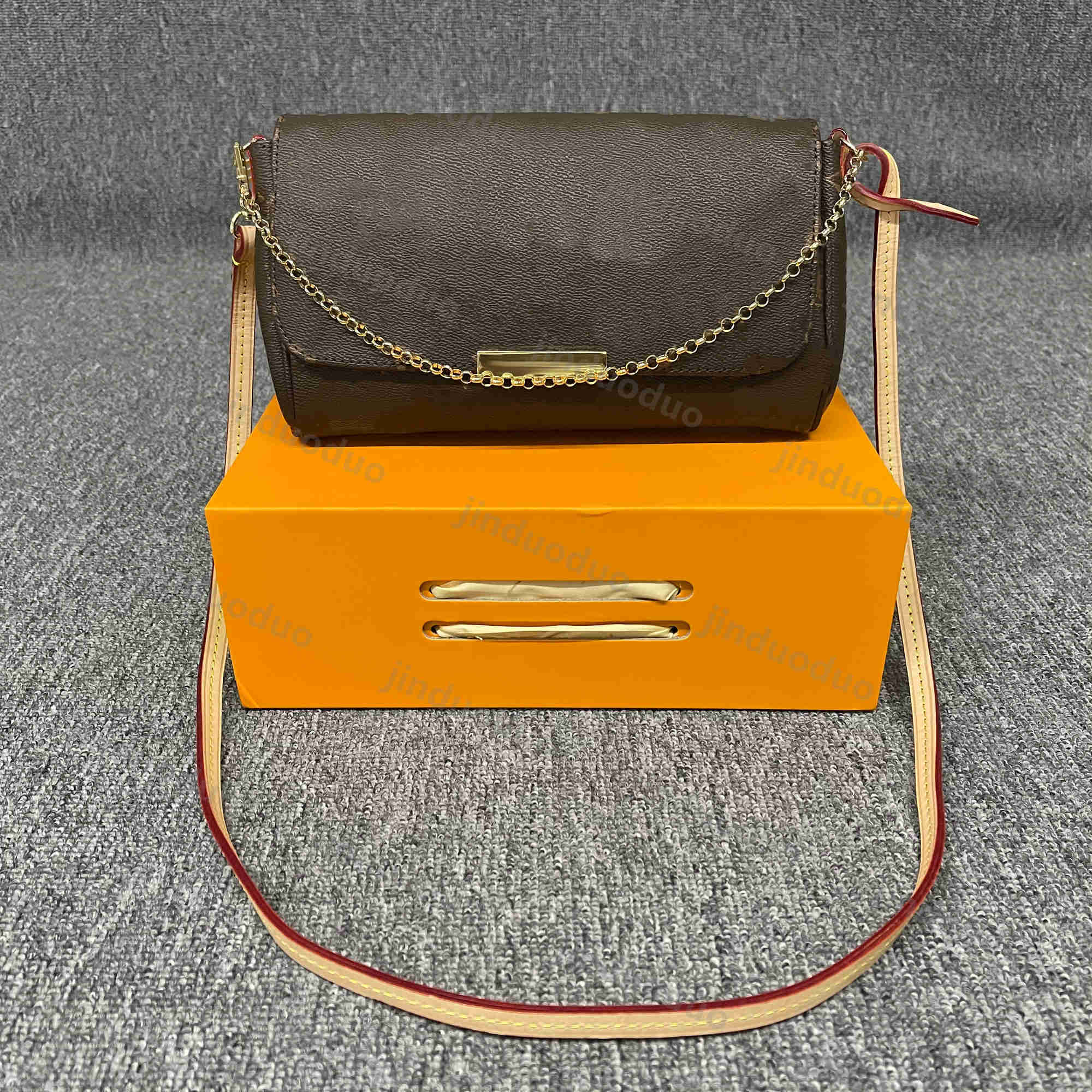 

TOP Quality Lvity original Shoulder Bag hobo Tote Famous M0nogram Genuine Leather Handbag Women single favorite handbags purse mm real Free, Damier azur