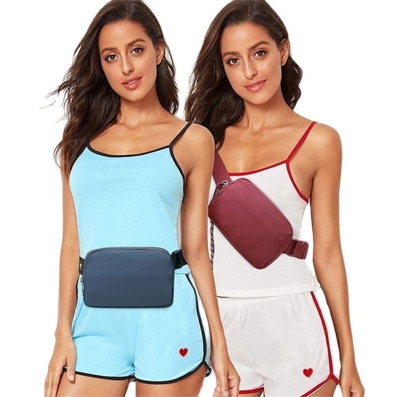 

Waist Bags Unisex mini belt bag unisex waist with adjustable shoulder strap suitable for fitness running and hiking 221114, Orange