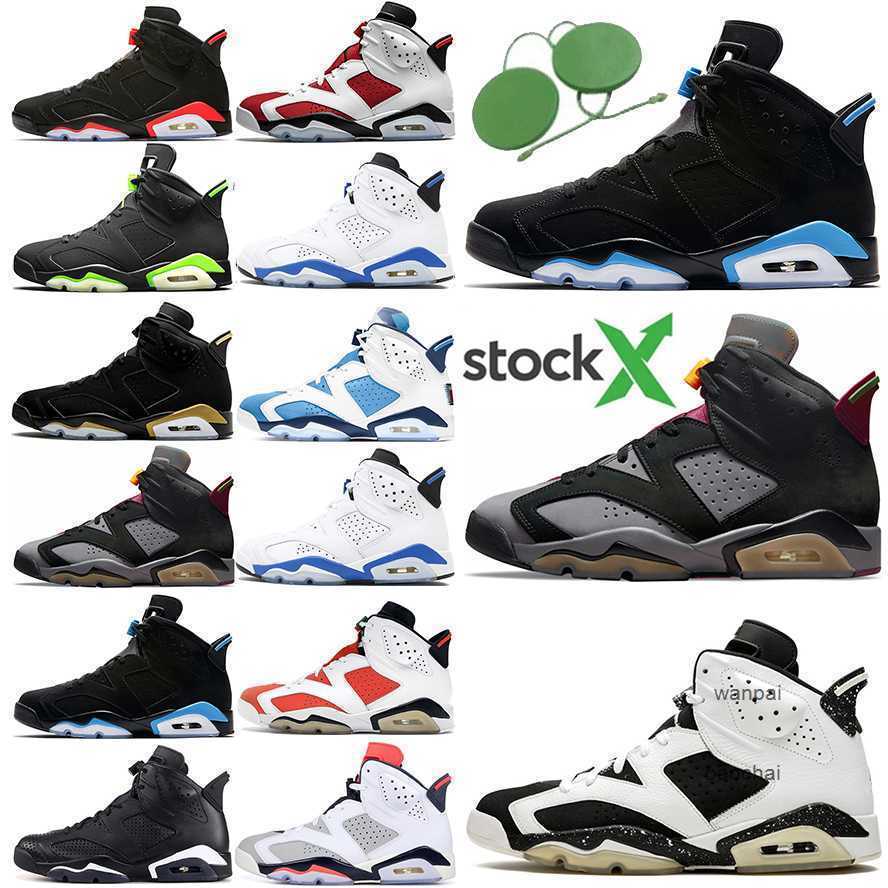 

2023 Basketball Shoes Sneakers Trainers Sports Shoe Sport Blue Reflective Silver Flight Black Infrared Jumpman 6 Og Top 6S Mens Dmp Unc, Box