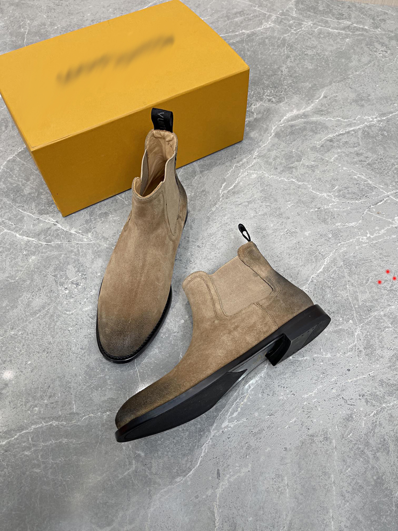 

men Designer Boots Extremely Durable Stability Shoes Silhouette Ankle Boot Black Martin Booties Stretch High Heel Sock and Flat Sneaker Man Winter Shoes -H060, Picture color