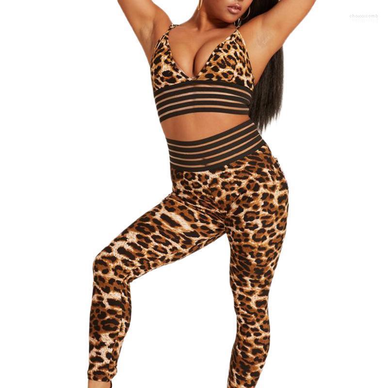 

Women' Pants Women' & Capris Fashion Women Ladies Sports High Waist Leopard Summer Casual Running Skinny