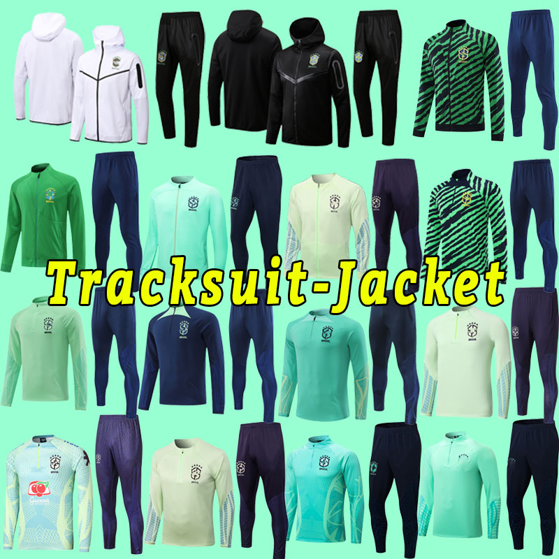 

2022 2023 BrazilS soccer jersey MARCELO PELE PAQUETA NERES COUTINHO FIRMINO JESUS VINI JR 22 23 BrasilS football shirt long sleeve jacket tracksuit kids men adult, As shown