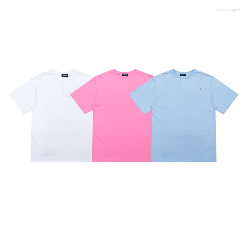 

Men' T Shirts WE11 DONE Shirt Men Women T-shirt Spring Summer Metal Logo Round Collar Comfortable Casual Style Tshirt