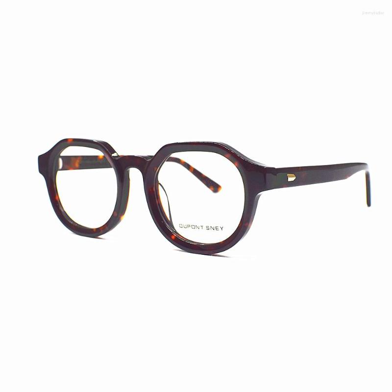 

Sunglasses Frames Vintage Acetate Full Rim Eyeglass Men Women Hand Made Glasses Myopia Rx Able Top Quality