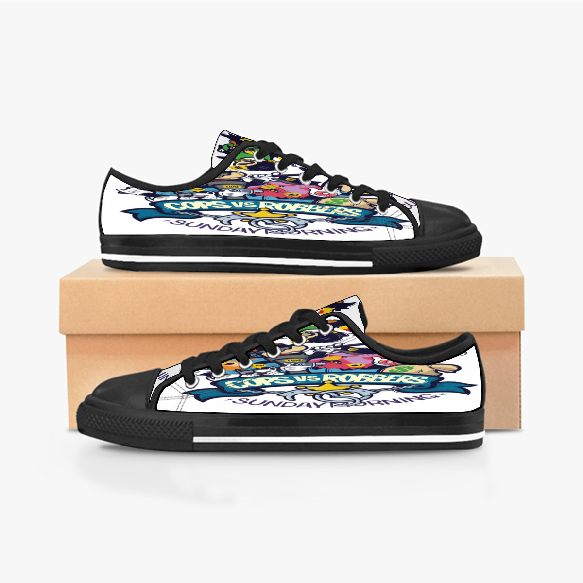 

Custom shoes Classic Canvas Low cut Skateboard casual triple black Accept customization UV printing low mens womens sports sneakers Breathable color 22