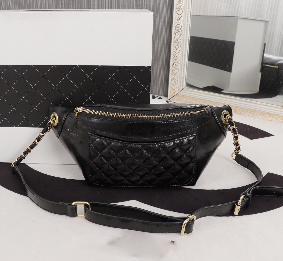 

5A Quality Handbags luxurys designers bags Fashion womens Designer Cartoon 2022 Women Fashion Brand Shoulders Purse, Black