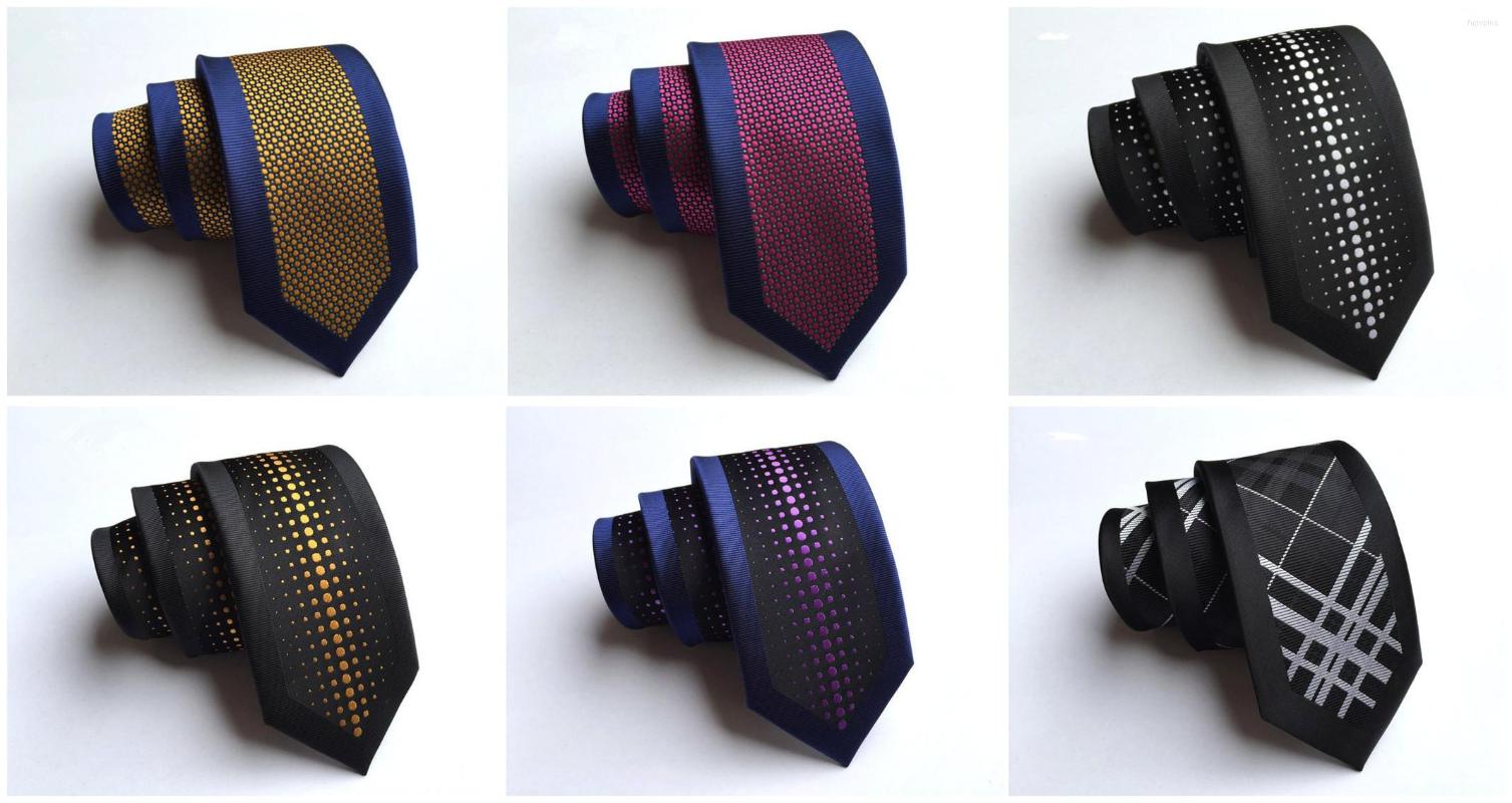 

Bow Ties 2022 Unique Design Business Men's Dress Fashion Tie Explosion Model Polyester Jacquard 6cm Narrow Positioning Accessories