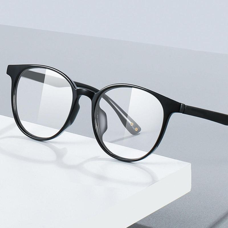 

Sunglasses Unisex Computer Glasses Pochromic/Blue Light Blocking Eyeglass Oval Frame Outdoor Discoloration Non-Prescription
