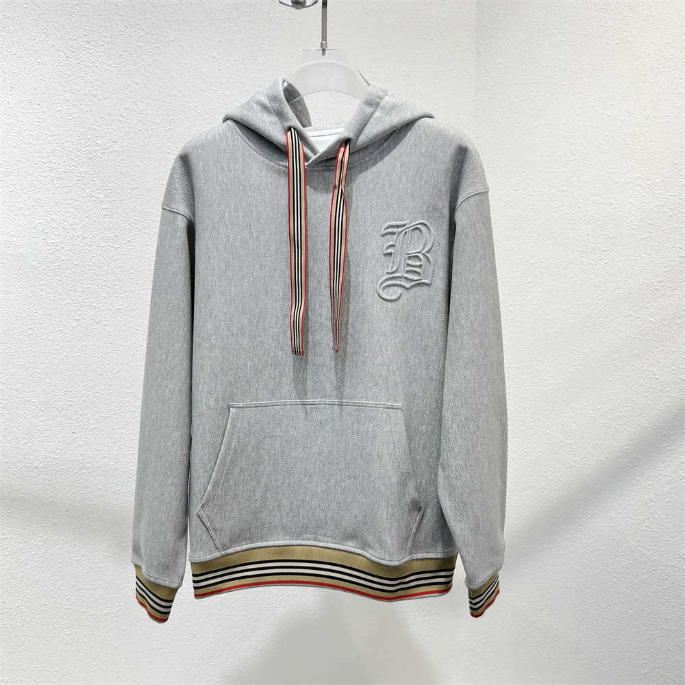 

High version hooded sweater mens sweatshirt bb designer hoodie tb 3d printing pullover jacket men women casual hoody cotton hoodie, Black