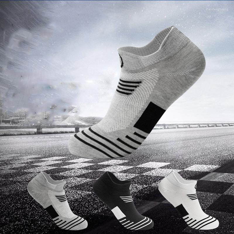

Men's Socks 5 Pairs Organic Cotton Men Thin Knit Mesh Ankle Summer Fitness Breathable Quick Dry Short Sock For Cycling, 5pairs style 5