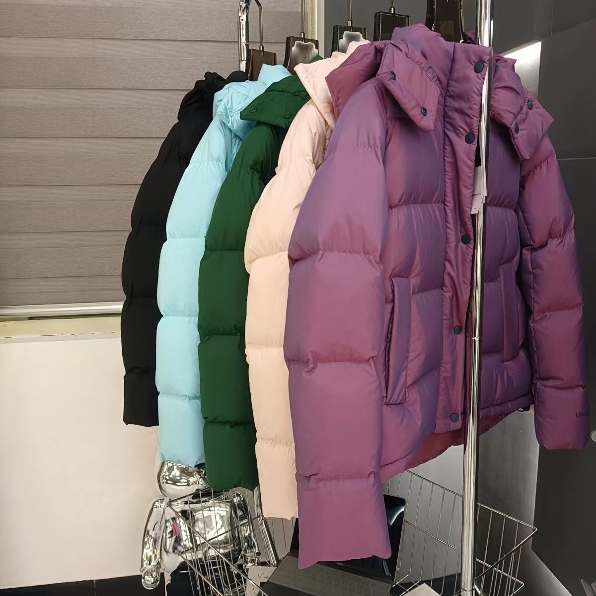 

Designer Winter womens down parkas lululemens thich Hooded yoga Gym puff jackets loose puffer jackets coats outwear zipper downs lulu