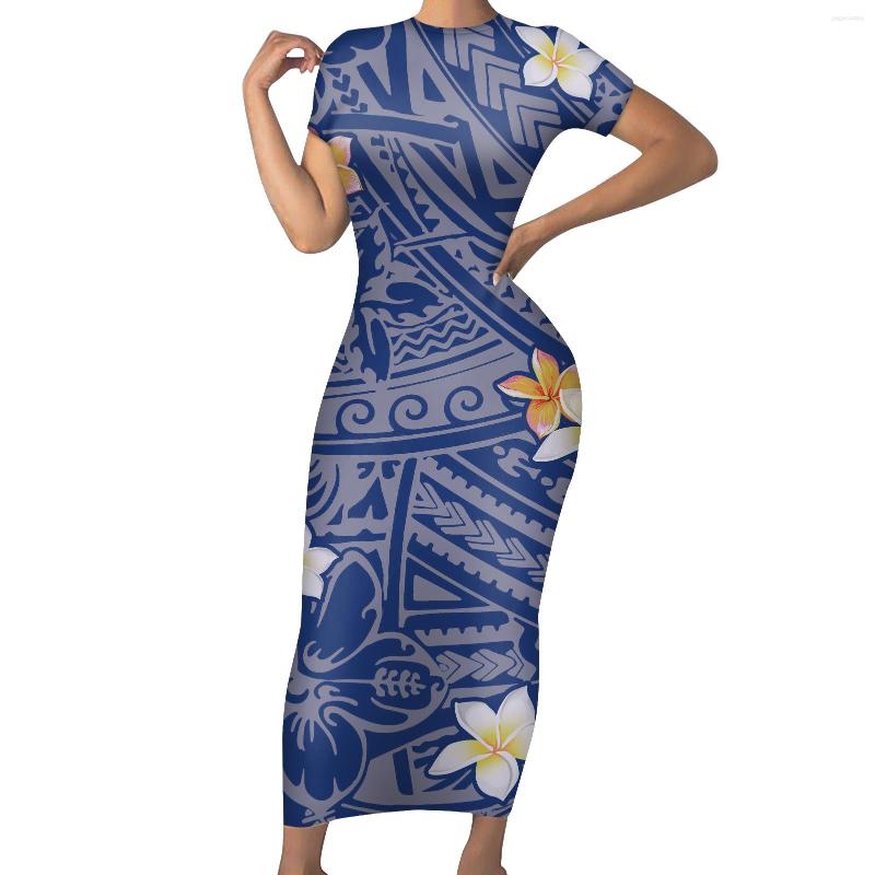 

Casual Dresses HYCOOL Polynesian Samoan Tribal Tattoos Print Women Dress Fall Short Sleeve Bodycon For Party Summer Maxi 2022, Ysf0563d39