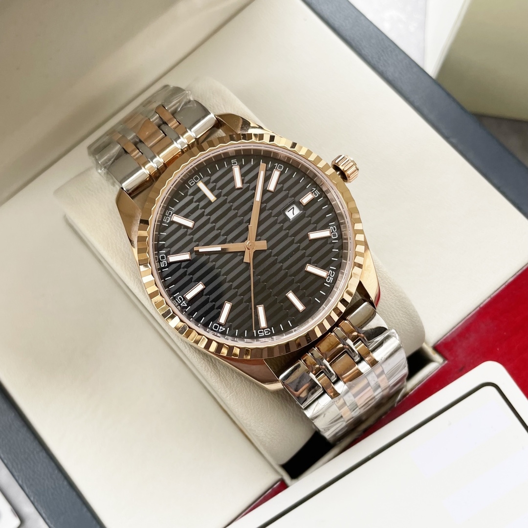 

fashion mens watch 40mm automatic mechanical movement watches 904l stainless steel bracelet folding buckle luminous sapphire waterproof watch