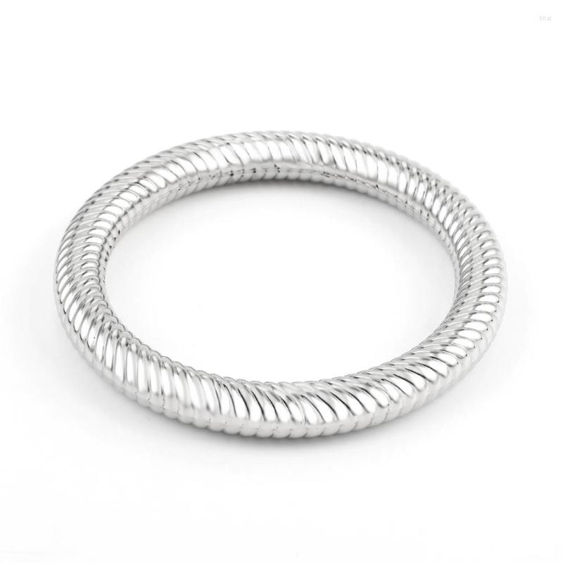 

Bangle Classic Women's Bangles Gold Silver 316L Stainless Steel Waterproof Bracelet Simple Trendy Jewelry Gift