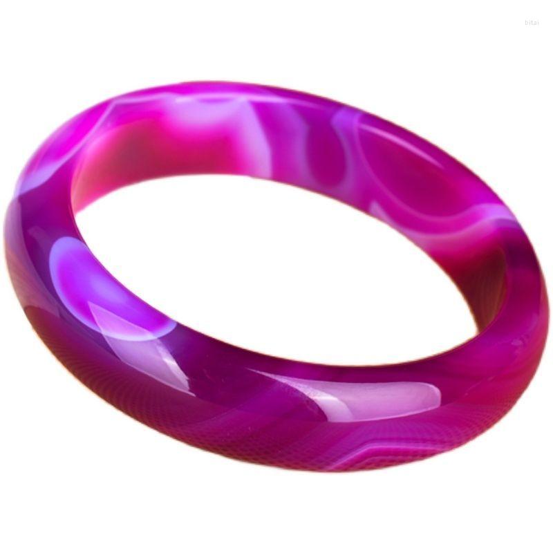 

Bangle Certified Jade Bangles Purple Agate Bracelets Women Fine Jewelry Genuine Natural Myanmar Jades Stone Jadeite