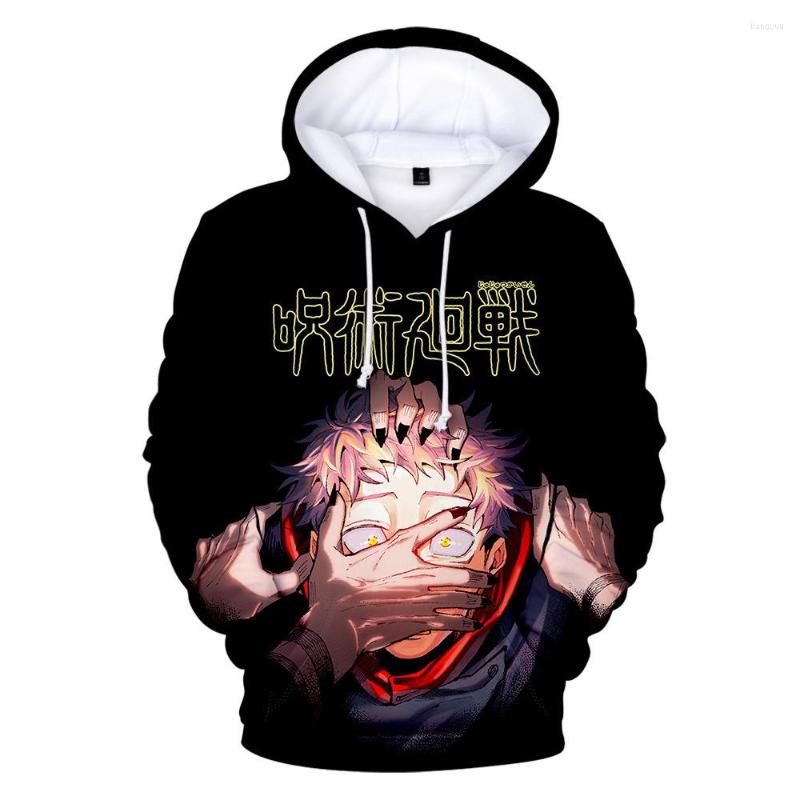 

Men's Hoodies 3-16 Years Kids 3D Hoodie Jujutsu Kaisen Anime Men Women Sweatshirts Pullover Autumn Winter Hooded Clothing Oversized Tops