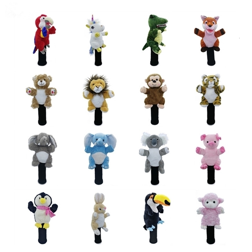

Other Golf Products Animals Fairway Woods Head Covers Plush Club Wood Cover Unisex Mascot Novelty Cute Gift 221114